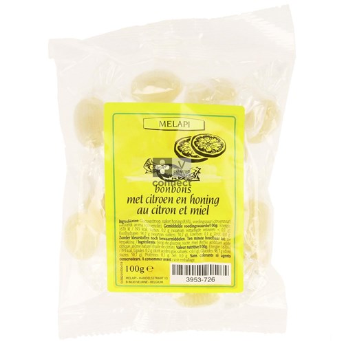 Melapi Bonbons Citron Miel 100 g