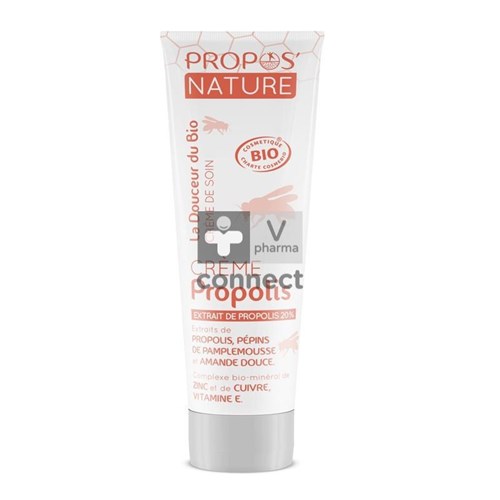 Propos Nature Propolis Crème Réparatrice Bio 100 ml