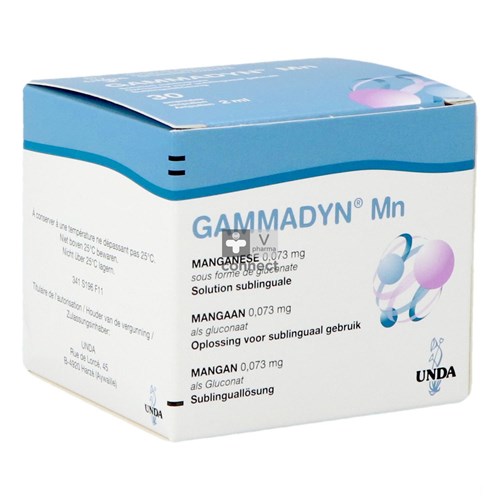 Gammadyn Mn Ampoules 30 X 2 ml