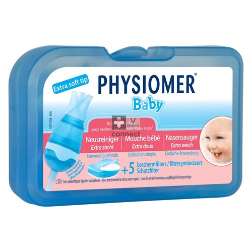 Physiomer Baby Mouche Bébé + 5 Filtres Protecteurs