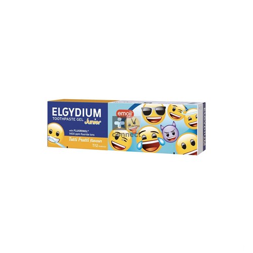 Elgydium Tandpasta Junior Emoji Tutti Frutti 50ml