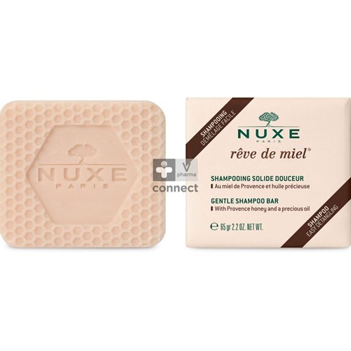 Nuxe Reve Miel Shampoing Solide Doux 65 Gr