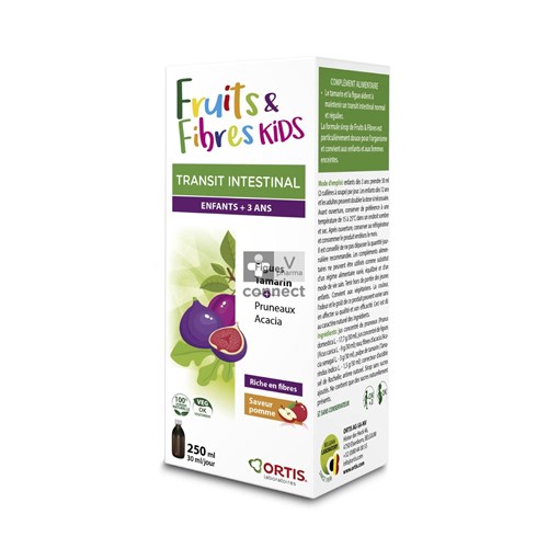 Ortis Fruits & Fibres Kids Sirop 250 ml