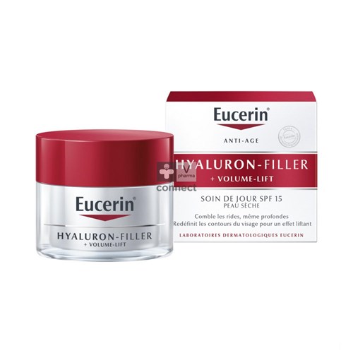 Eucerin Hyaluron Filler + Volume Lift Crème De Jour Peaux Sèches 50 ml