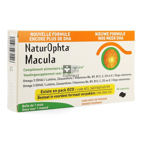 Naturophta Macula 60 Capsules