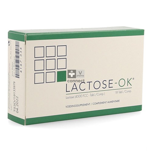Lactose Ok Comp 18 Revogan