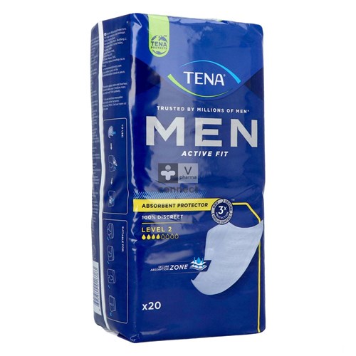 Tena Men Active Fit Level 2 - 20 pièces 750776
