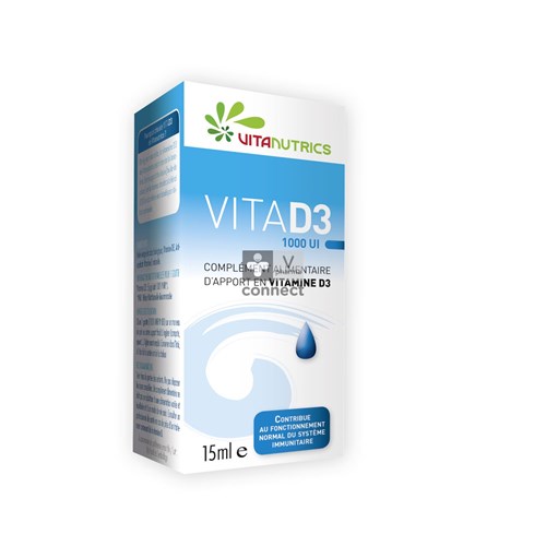 Vita-D3 1000 UI Vitanutrics 15 ml