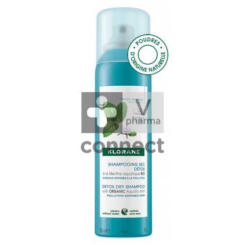 Klorane Shampooing Sec Menthe Aquatique Bio 150 ml