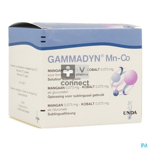 Gammadyn Mn Co Ampoules 30 X 2 ml