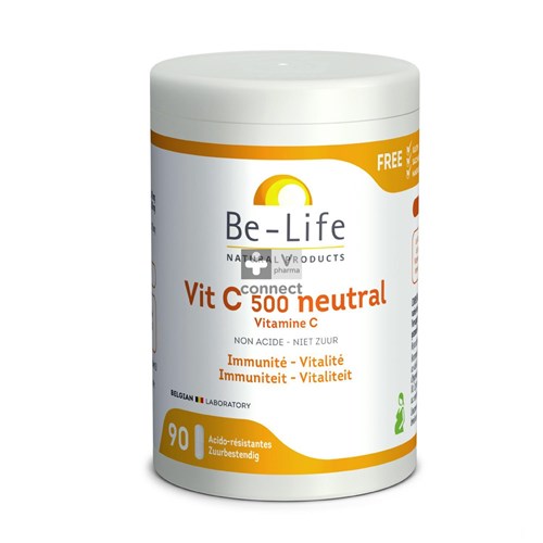 Be-Life Vitamine C 500 Neutral 90 Gelules