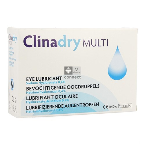 Clinadry Lubrifiant Oculaire 20 Unidoses