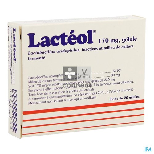 Lacteol 20 Gelules