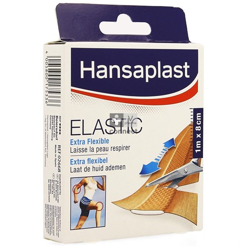Hansaplast Med Elastic 8 cm x 1 m