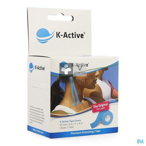 K-Active Tape Blue 5,0cmx5m