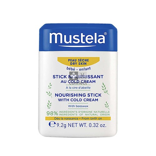 Mustela Bébé Stick Nourrissant au Cold Cream 9,2 g