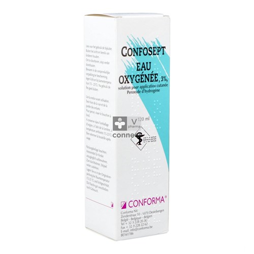 Confosept Eau Oxygenee 120 ml