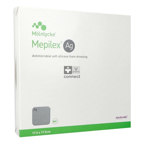 Mepilex Ag 17,5 x 17,5 cm 5 Pièces