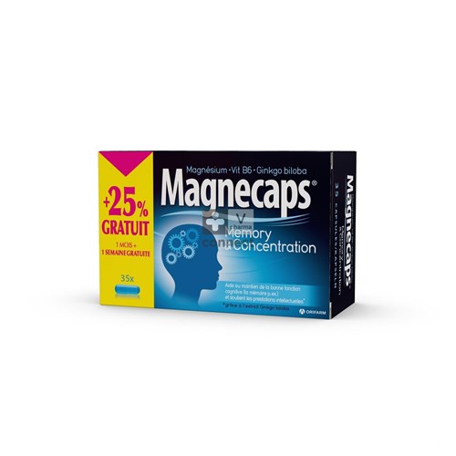 Magnecaps Memory&concentration Caps 35 Promopack