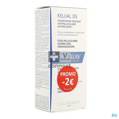 Ducray Kelual DS Shampoing 100 ml Prix Promo