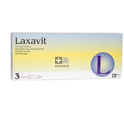 Laxavit Micro Enema Seringue  3x12ml