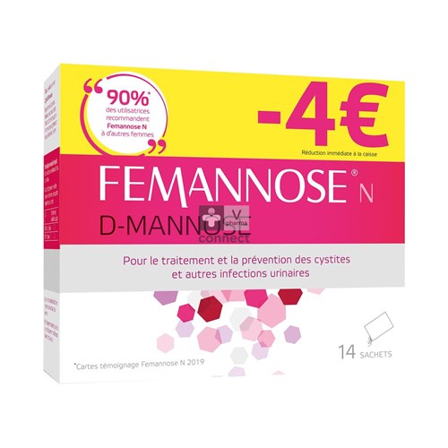 Femannose N Zakje 14 Promo -4€