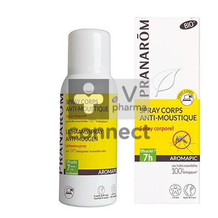 Pranarom Aromapic Bio Spray Corps Anti-Moustique 75 ml