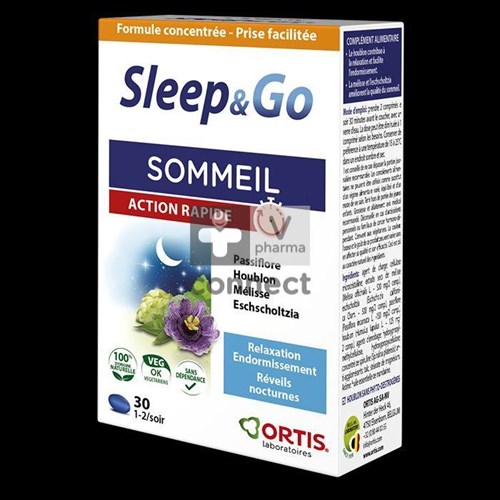 Ortis Sleep & Go 36 Comprimés