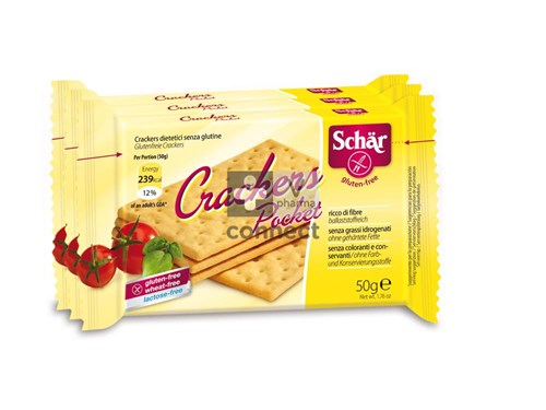 Schar Cracker Pocket Glutenvrij 3x50g 6541 Revogan