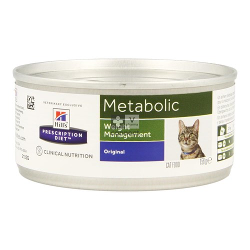 Hills Prescription Diet Feline Metabolic 156 g 24 Boites