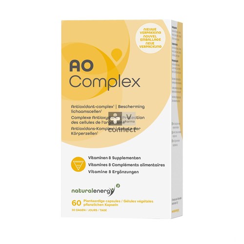 Natural Energy AO Complex 60 Comprimés