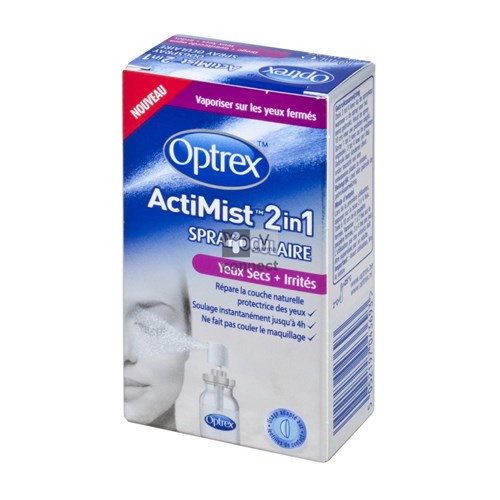 Optrex Actimist Spray Oculaire Yeux Secs et Irrités 10 ml