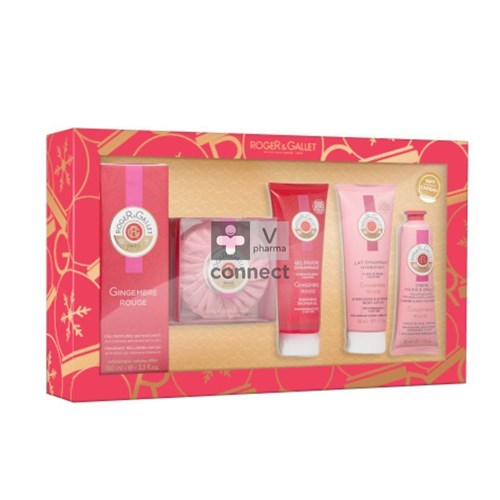 Roger&gallet Coffret Full Rituel Gingembre Rouge