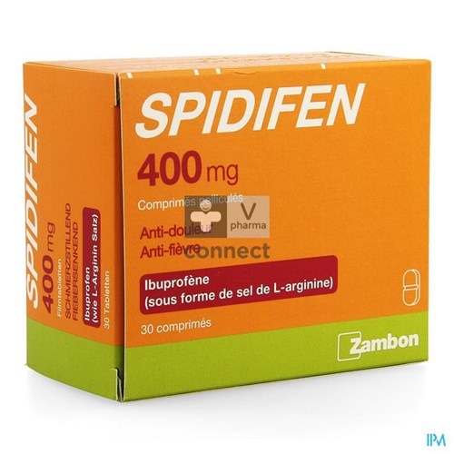 Spidifen 400 mg 30 Comprimés