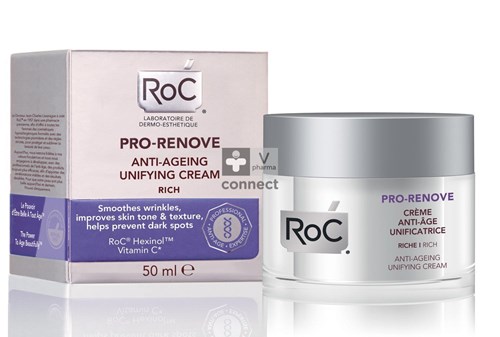 Roc Pro-Renove Crème Anti-Age Unificatrice Riche 50 ml