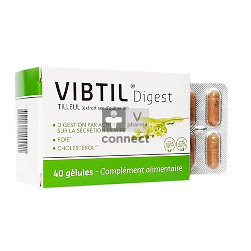 Vibtil Digest 40 Comprimés