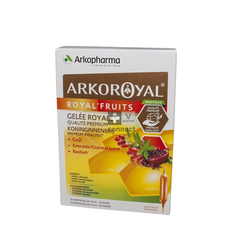 Arkoroyal Royal Fruits 20 Ampoules