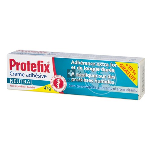 Protefix Creme Adhesive Neutral 40 ml + 10 % Gratuit