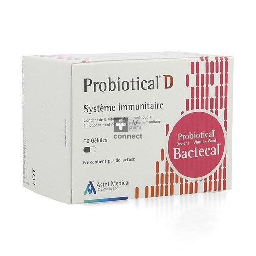 Probiotical D 60 Gélules
