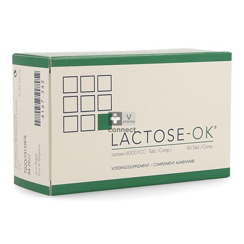 Lactose-Ok 90 Comprimés