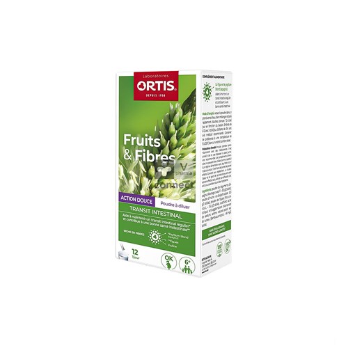 Ortis Fruits Fibres Action Douce Stick