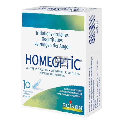 Homeoptic Collyre 10 Unidoses Boiron
