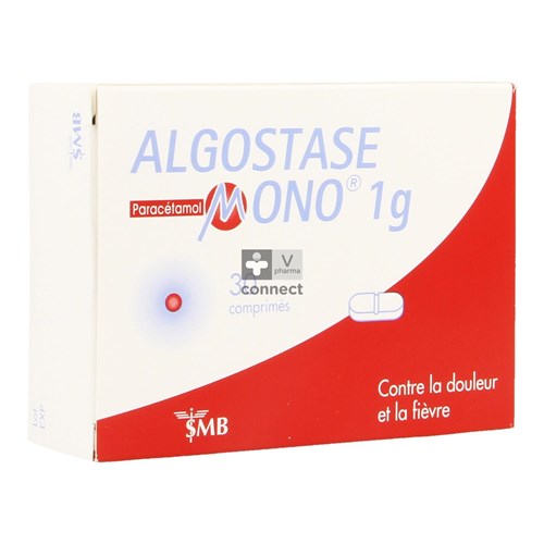 Algostase Mono 1g Comp 30 X 1g