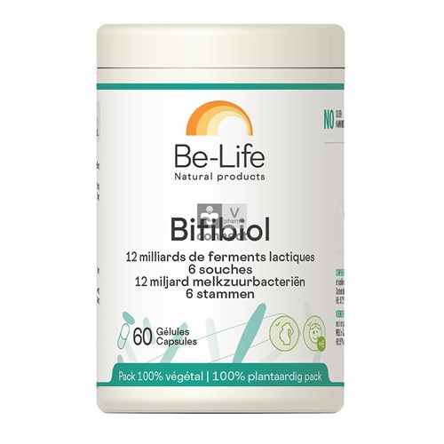 Be-Life Bifibiol  60 Gélules Nf.