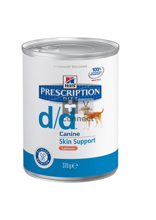 Hills Prescription Diet D/D Canine 370 g 12 Boites Saumon