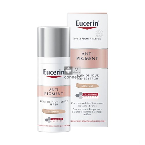 Eucerin A/pigment Dagcreme Tinted Ip30 Medium 50ml