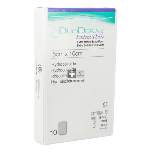 Duoderm Extra Dun Verb Hydro 5cmx10cm 10 H7959