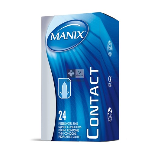 Manix Contact Condoms 24