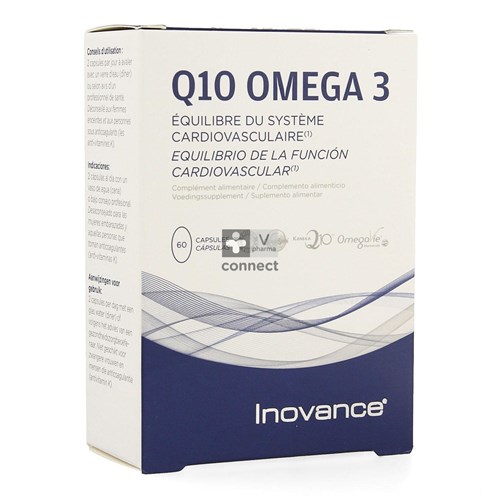 Inovance Q10 Omega 3 Caps 60