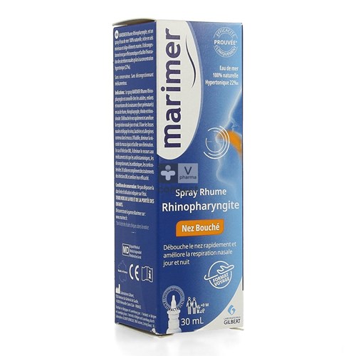 Marimer Spray Rhume Rhinopharyngite 30 ml